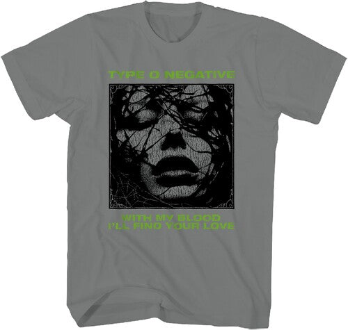 Type O Negative Find Love Tshirt 2xl 23ton031a5 - Type O Negative Find Love Tshirt 2xl 23ton031a5 - Apparel