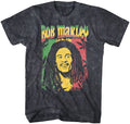 Bob Marley Ganja Print Tshirt Xl Blk Zrbm0635a4 - Bob Marley Ganja Print Tshirt Xl Blk Zrbm0635a4 - Apparel