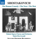 Shostakovich: The Human Comedy The Nose The Shot Music CD
