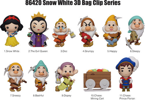 Snow White Classic S6 3d Foam Clip 24pc Blind Pdq - Snow White Classic S6 3d Foam Clip 24pc Blind Pdq - Collectibles