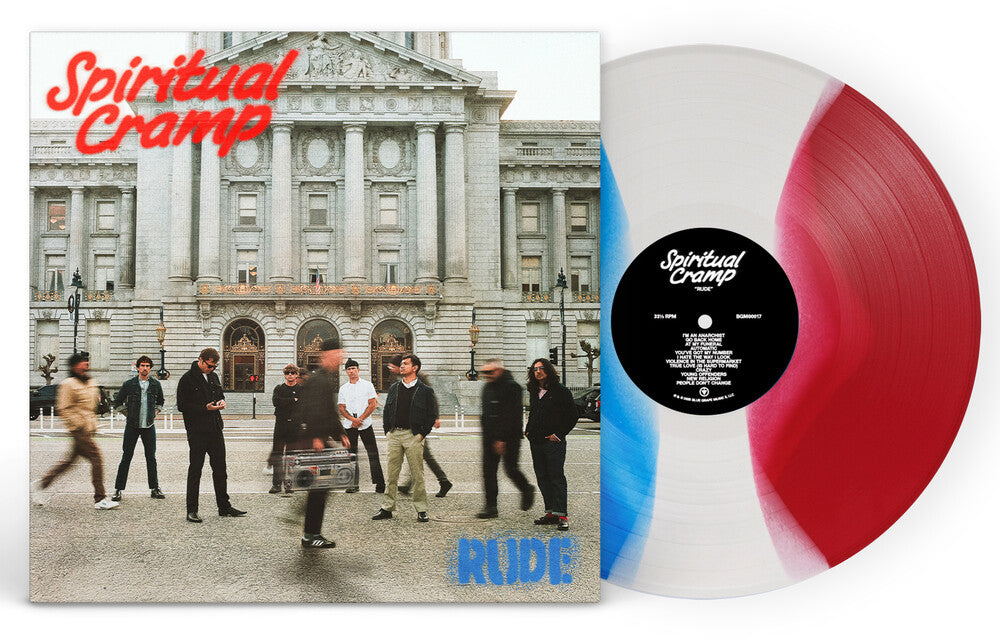 Spiritual Cramp - RUDE [Indie Exclusive Blue/White/Red 3 Color Stripe LP]