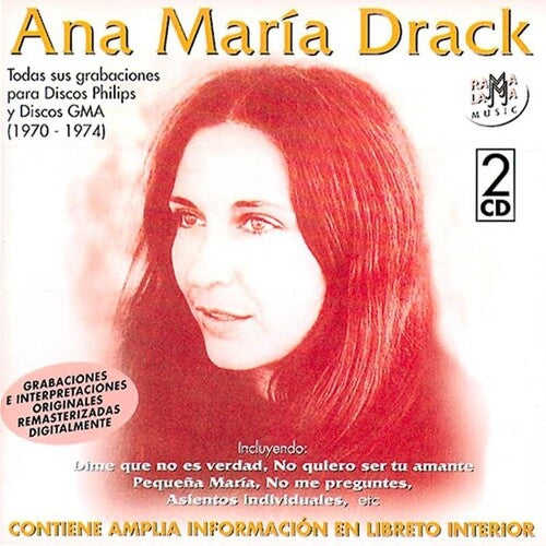 Drack,ana Maria - Todas Sus Grabaciones 1970-1974 - Music CD