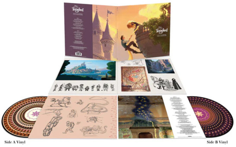 Songs From Tangled: 15th Anniversary - O.S.T. (Uk) - Songs From Tangled: 15th Anniversary [Zoetrope LP]