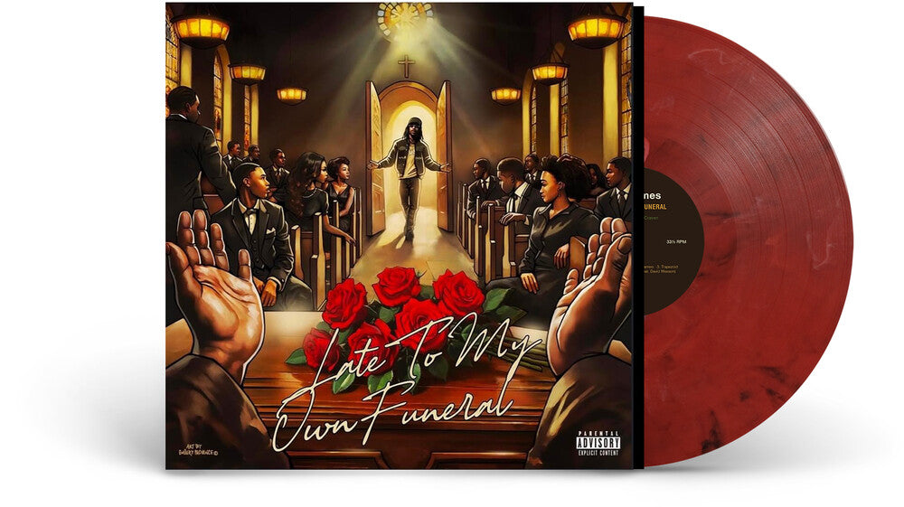 Boldy James - Late To My Own Funeral [Red Marble Colored Vinyl]