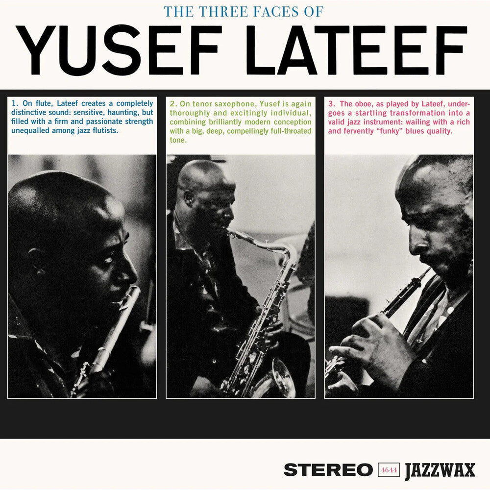 Three Faces Of Yusef Lateef (Bonus Tracks) [Limited Edition] Vinyl Record