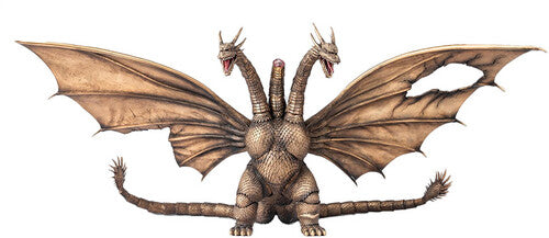 10in King Ghidorah Battle Damaged Ver Action Fig - 10in King Ghidorah Battle Damaged Ver Action Fig - Collectibles