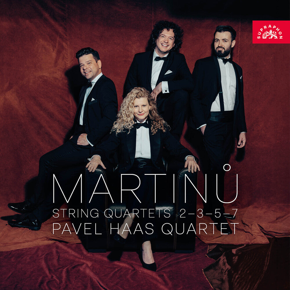 Bohuslav Martinu: Str Qrts 2 3 5 & 7 Music CD