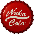Fallout Nuka-cola Bottle Cap Tin Sign - Fallout Nuka-cola Bottle Cap Tin Sign - Collectibles