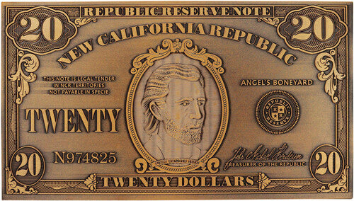 Fallout New Vegas Replica Ncr $20 Bill - Fallout New Vegas Replica Ncr $20 Bill - Collectibles