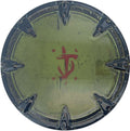 Doom The Dark Ages Shield Saw Medallion & Art Card - Doom The Dark Ages Shield Saw Medallion & Art Card - Collectibles