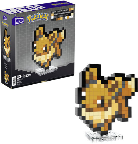 Mega Bloks Pokemon - Pokemon Eevee Pixel Art - Collectibles