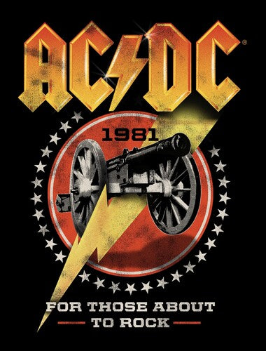 Rocksax Ac/dc Blnk For Those About To Rock 50x60 - Rocksax Ac/dc Blnk For Those About To Rock 50x60 - Special Products
