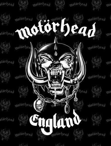 Rocksax Motorhead Srp Fl Blnk England 60x80 - Rocksax Motorhead Srp Fl Blnk England 60x80 - Special Products