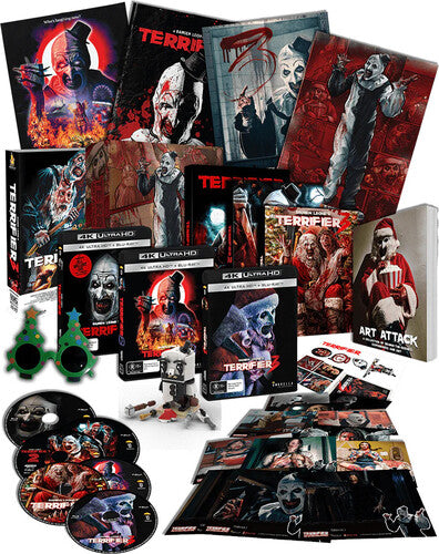Art Attack: Terrifier Collector's Edition Boxset - Art Attack: Terrifier Collector's Edition Boxset - UHD