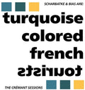 Turquoise Colored French Tourists - Cremant Sessions (Ep) [12" Vinyl]
