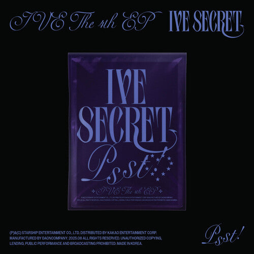 Ive - Ive Secret (psst Ver) Ive The 4th Ep - Music CD