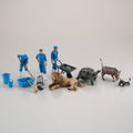 Artpla Zookeeper And Lion Set (6pcs Box) - Artpla Zookeeper And Lion Set (6pcs Box) - Collectibles