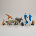Artpla Zookeeper And Baby Gorilla Set (6pcs Box) - Artpla Zookeeper And Baby Gorilla Set (6pcs Box) - Collectibles
