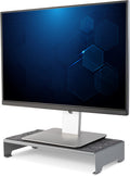 Allsop 32848 Techstyle Steel Monitor Stand Silver - Allsop 32848 Techstyle Steel Monitor Stand Silver - Computer Accessories