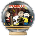 Snoopy Night Of Music Wooden Crystal Ball - Snoopy Night Of Music Wooden Crystal Ball - Collectibles