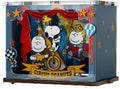 Snoopy Happy Stage Wooden Wooden Mini Scene - Snoopy Happy Stage Wooden Mini Scene - Collectibles