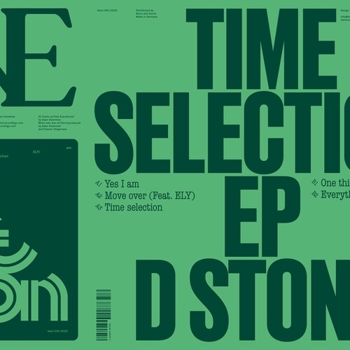 D Stone - Time Selection - Vinyl Record