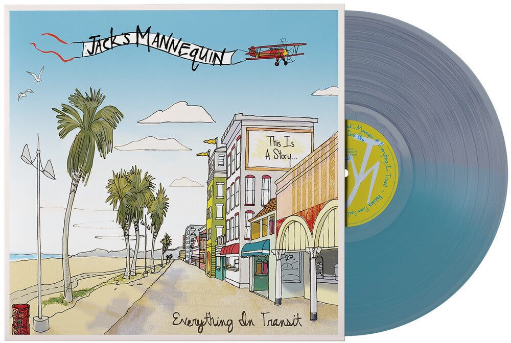 Everything In Transit [Indie Exclusive Blue Colored Vinyl] Vinyl Record