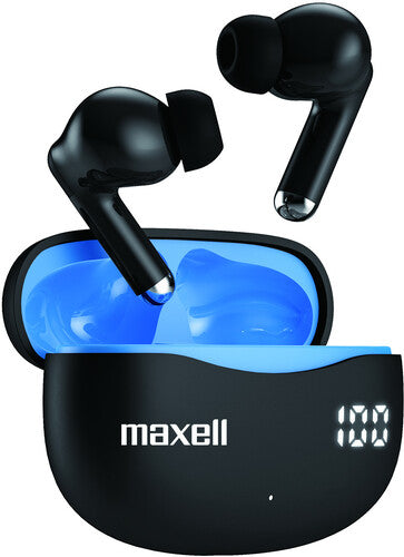 Maxell Ancblu Bass 13 Bt Earbuds Anc Tw Black - Maxell Ancblu Bass 13 Bt Earbuds Anc Tw Black - Headphones