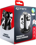 4gamers Swt Magnetic Quad Charger - 4gamers Swt Magnetic Quad Charger - Game Accessories