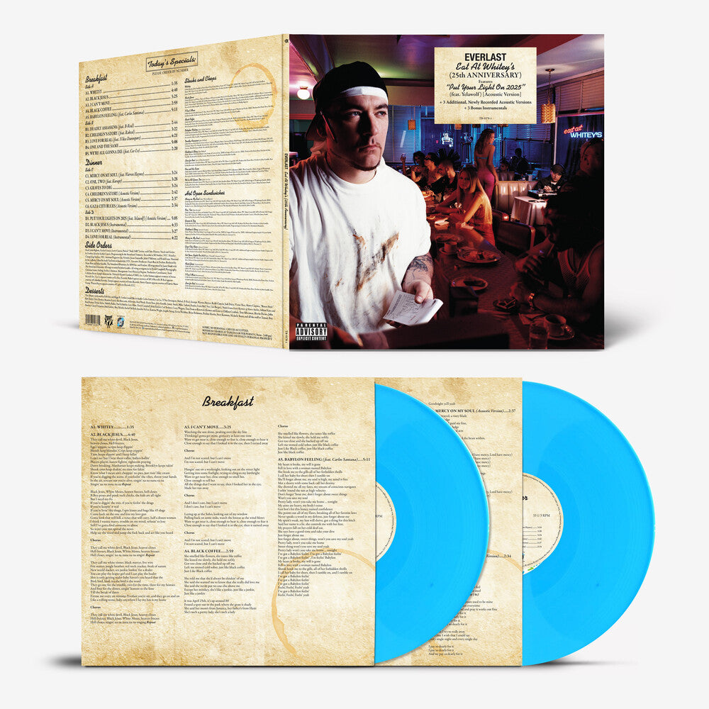 Eat At Whitey's (25th Anniversary) [Blue Vinyl] Vinyl Record