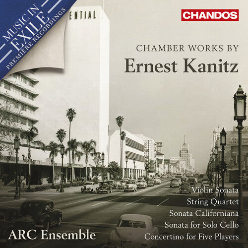 Arc Ensemble - Chamber Works By Ernest Kanitz - Music CD