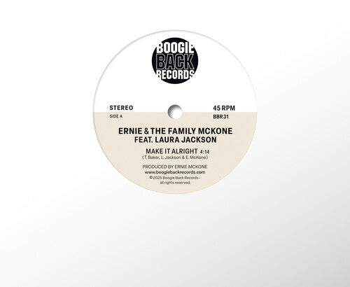 Ernie & The Family Mckone - Make It Alright / Make A Move On Me - Vinyl Record