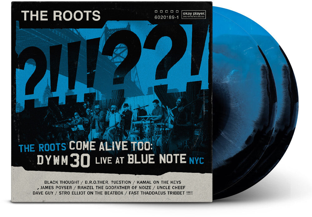 The Roots - The Roots Come Alive Too: DYWM30 Live at Blue Note NYC! -  [2LP Blue & Black - A Side B Side effect]
