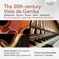 20th Century Viola Da Gamba Music CD