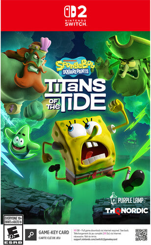 Nintendo Switch 2 Spongebob Squarepants Titans Tide (Game + Key Card) - Video Game