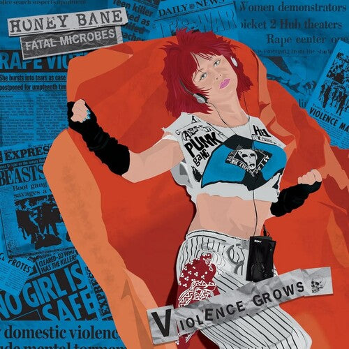 Honey Bane (fatal Microbes) - Violence Grows - Vinyl Record