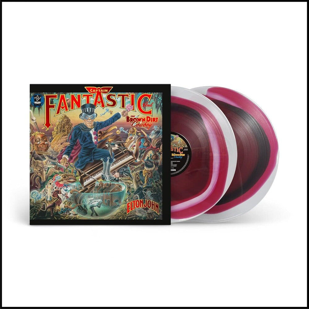Elton John - Captain Fantastic and the Brown Dirt Cowboy (50th Anniversary Edition) - [180g Tri-Color Sp. Effect 2 LP]