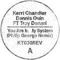 Chandler,kerri - You Are In My System (philip George Remix) - Vinyl Record