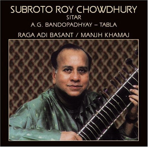 Chowdhury,subroto Roy - Raga Adi Basant - Music CD