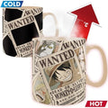 One Piece - Mug Heat Change - 460 Ml - Wanted - One Piece - Mug Heat Change - 460 Ml - Wanted - Collectibles