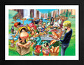 One Piece - Framed Print Hot-dog Party - One Piece - Framed Print Hot-dog Party - Collectibles