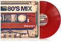80s Mix Vol 1 / Various - Red Transparent Vinyl [LP] Vinyl Record