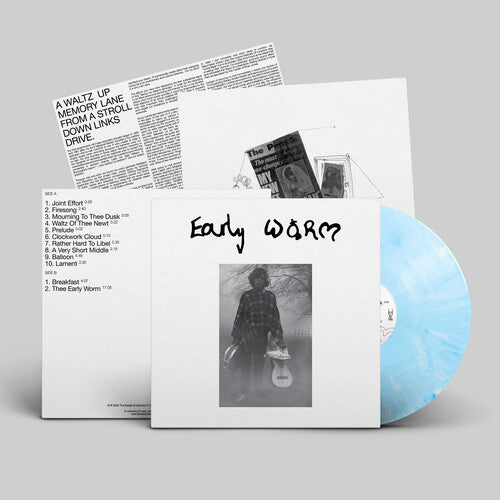 Genesis P-orridge - Early Worm - Blue - Vinyl Record