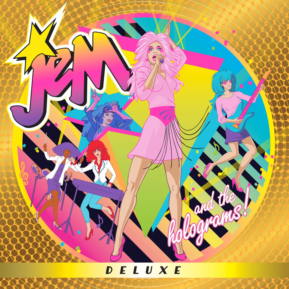 Jem And The Holograms - Jem And The Holograms (Deluxe) [Lemonade Glitter LP]