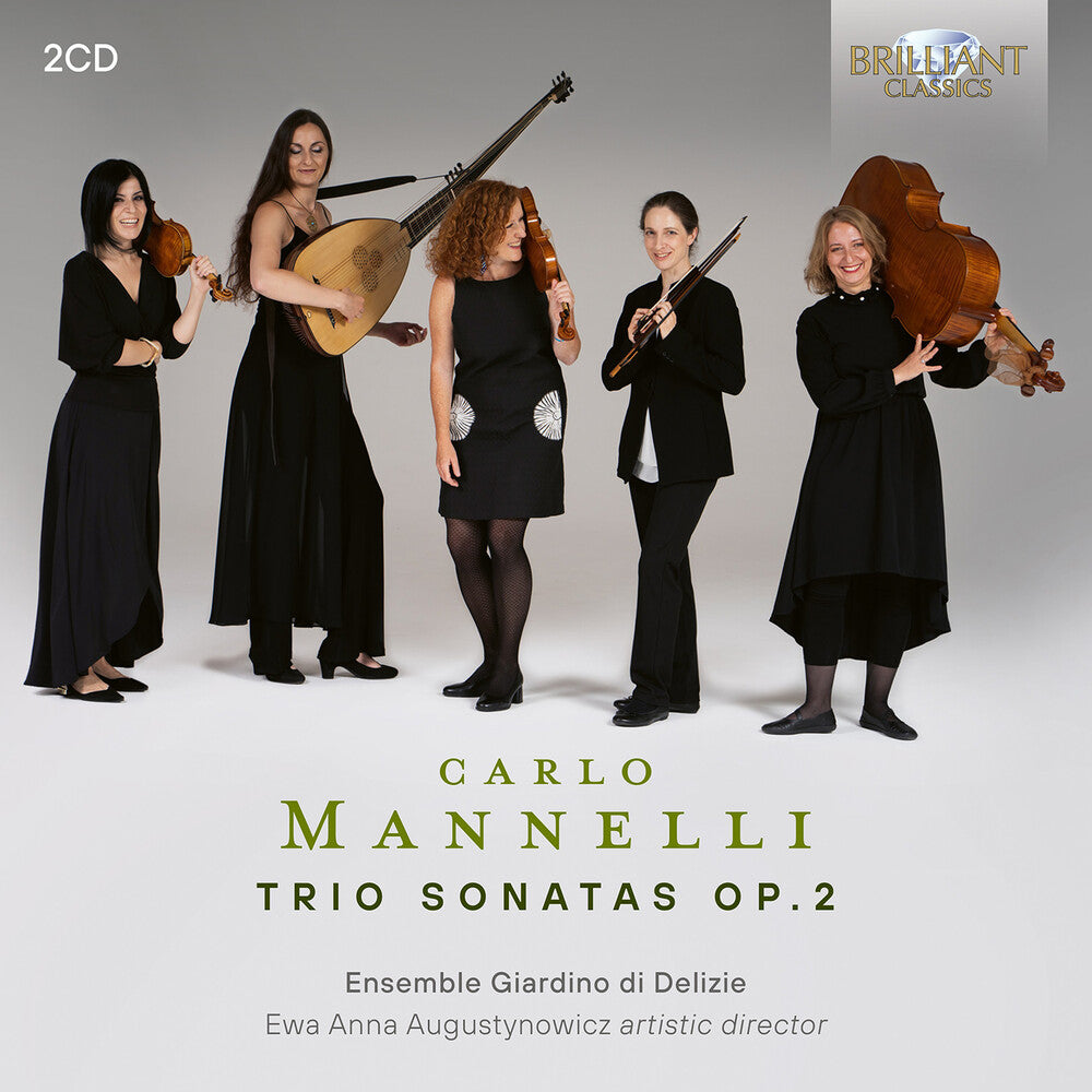 Ensemble Giardino di Delizie - Mannelli: Trio Sonatas Op. 2 [CD]