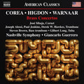 Warnaar Corea & Higdon: Brass Concertos Music CD