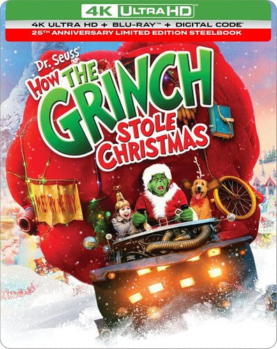Dr Seuss' How Grinch Stole Christmas (steelbook) - Dr Seuss' How Grinch Stole Christmas (steelbook) - UHD