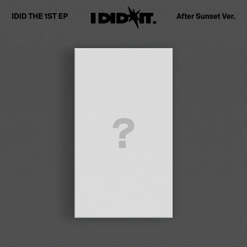 Idid - Did It (after Sunset Ver) - Music CD