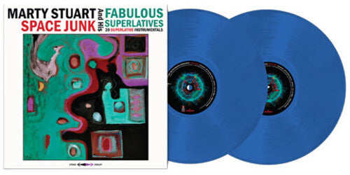 Stuart,marty & His Fabulous Superlatives - Space Junk - Blue - Vinyl Record