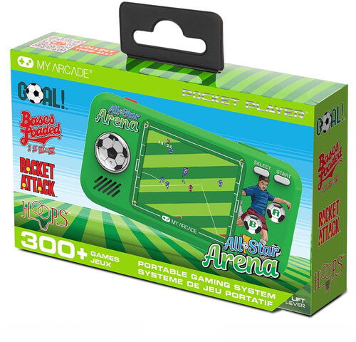 My Arcade Dgunl-4128 All-star Arena Pocket Player - My Arcade Dgunl-4128 All-star Arena Pocket Player - Game Accessories